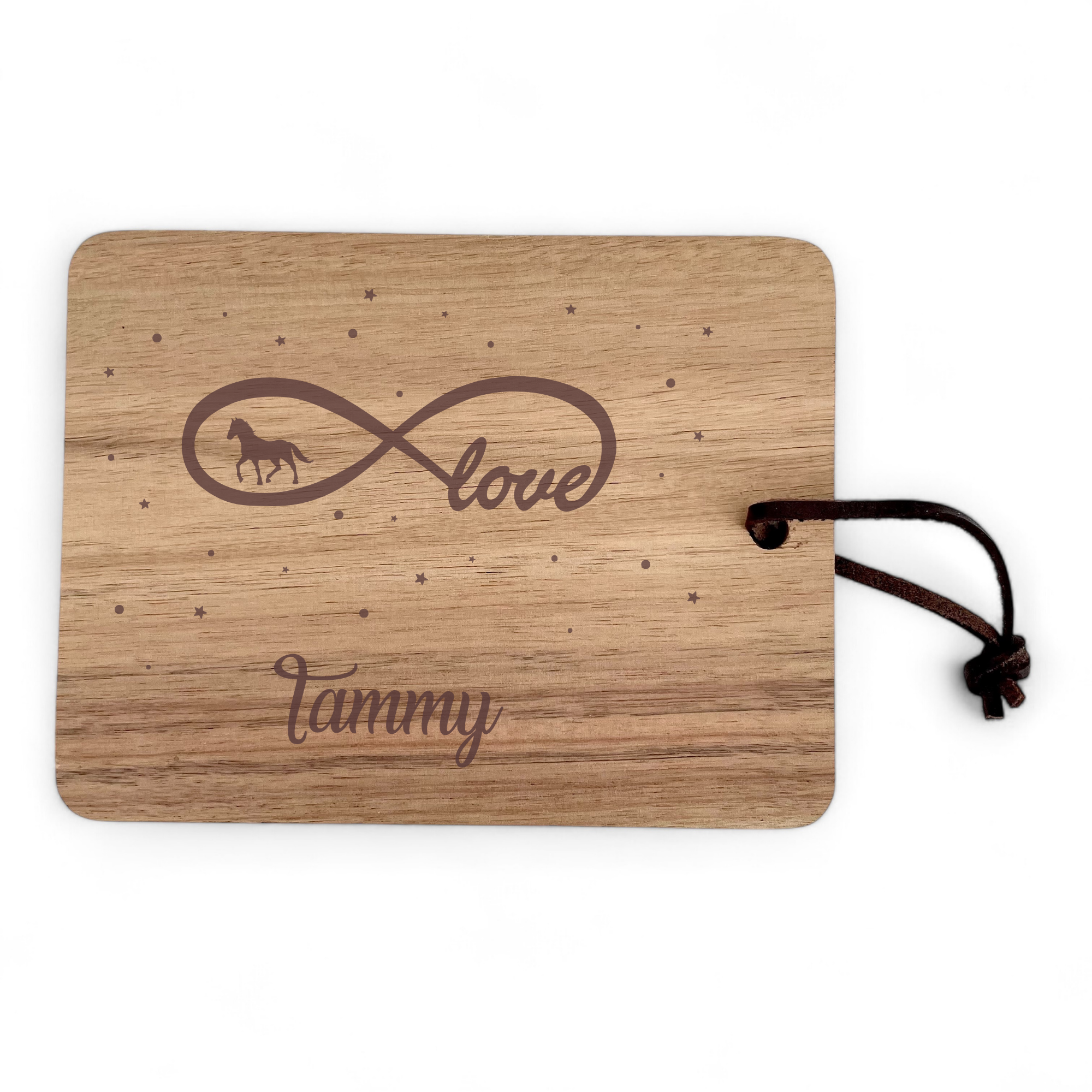 Personalized Horse-Themed Cutting Board: Perfect for Equestrian Lovers