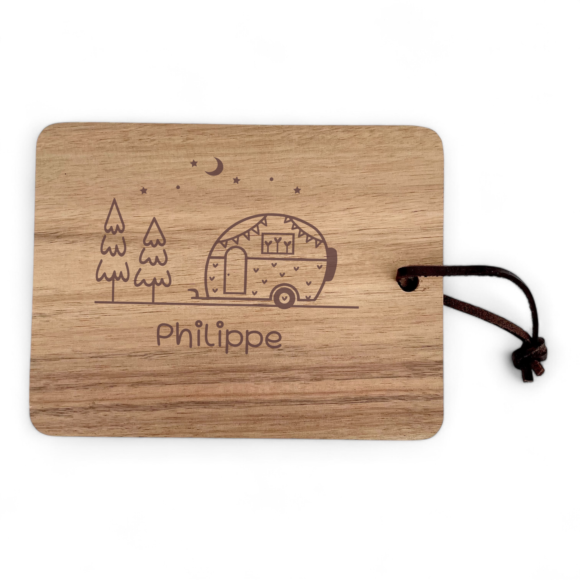 Personalized Cutting Board: Tiny Mobile Home Under the Stars – Perfect for Adventure Lovers